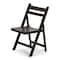 Atlas Commercial Products Wood Slatted Folding Chair, Antique Black WSFC4DK - alternate 1